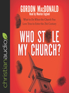 Cover image for Who Stole My Church?